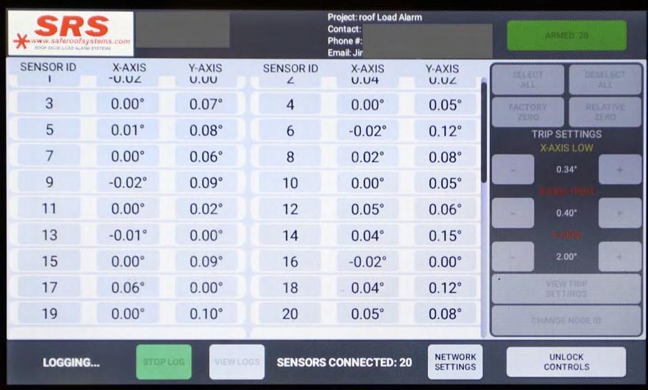 Control panel HMI touch display Control panel HMI touch display